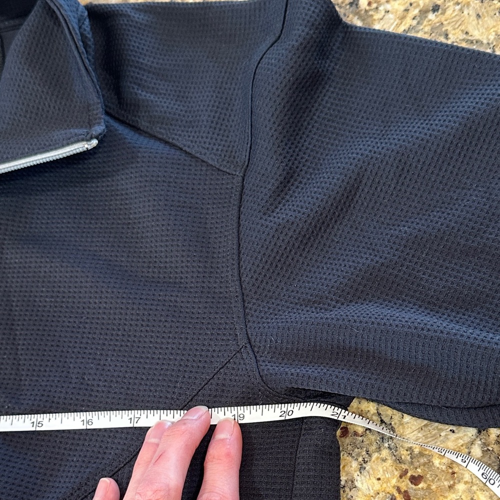 Men's Classic Black Track Jacket with Gray Accents - Picture 5 of 6